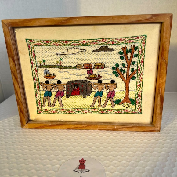 Aarong Wall Decor Aarong Needlepoint Art Poshmark